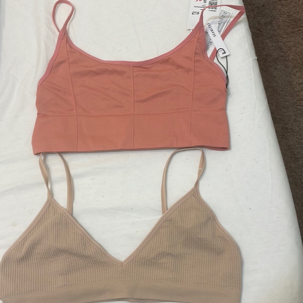 Two bralettes super cute